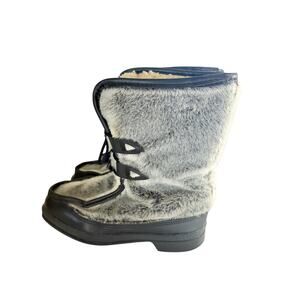 Vintage Snowland Winter Boots Fur Lined Ski Boots Made in USA Size 7